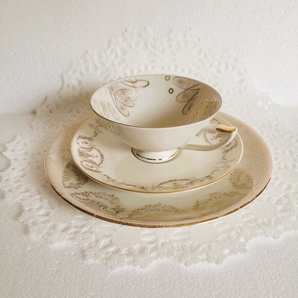 HEINRICH Germany Cup Saucer Plate Mixed Collection Wunsiedel Bavaria Porcelain - Picture 5 of 15